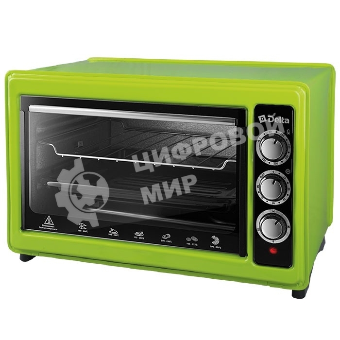Мини-печь Delta D-0123 зеленый