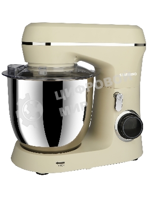 Миксер планетарный Starwind SPM6164 1300 Вт, бежевый