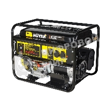 Электрогенератор бензиновый Huter DY6500LX, 5.5 кВт, 71 дБ, 74 кг