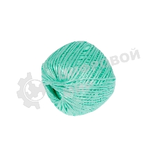 Шпагат полипропиленовый Сибртех 1200 текс, 1,7 мм, L 110 м, зеленый