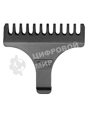 Машинка для стрижки Hyundai H-HC7111 серебристый/черный 3Вт (насадок в компл:3шт)