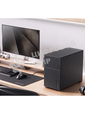 Корпус без блока питания JONSBO D31 MESH Black MATX без БП, боковая панель из закаленного стекла, mini-ITX, micro-ATX, черный