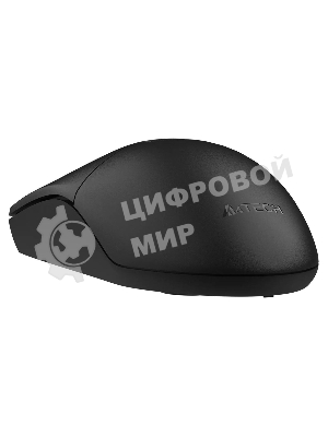 Мышь проводная A4Tech OP-330 черный, 1200 dpi, USB, кнопки - 3