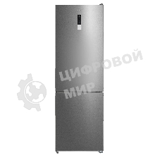 Холодильник Centek CT-1722 серебристый двухкамерный 230/88л морозилка снизу, No Frost