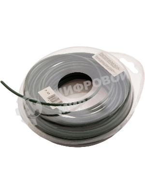 Леска для триммера Denzel двухкомпонентная круглая 2,65мм 15 м EXTRA CORD