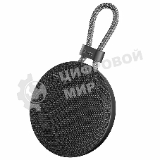 Портативная колонка круглая HOCO BS60, черный