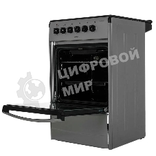 Плита электрическая Darina 1B EC 341 606 silver серебристый/черный, конфорок 4 шт, духовка 50 л, 50 см x 85 см x 56 см