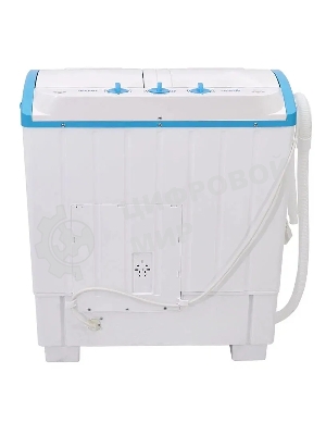 Стиральная машина Фея СМП 40 Н белый/голубой, загрузка вертикальная 4 кг, 1320 об/мин, класс В