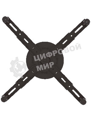 Потолочный комплект для проектора Wize Pro PRXL23A длина штанги 67,7-100,7 см, расстояние между крепежными отверстиями 404 мм,наклон +/-11°,вращение 360°, до 100 кг,черный