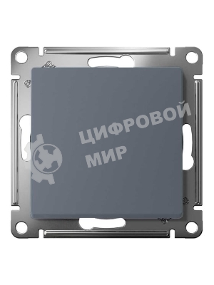 Кнопка нажимная сх.1, 10АХ, механизм SE AtlasDesign Грифель