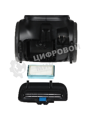 Пылесос Philips FC9571/01 черный/фиолетовый, 410/1900 Вт, уборка сухая, пылесборник контейнер 1.5 л