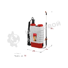 Опрыскиватель ранцевый GRINDA KS-12 , 12 л, с телескопическим алюминиевым удлинителем '425217