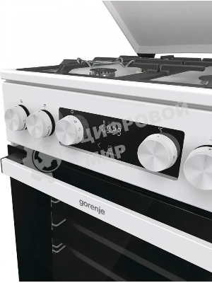 Плита комбинированная Gorenje GK5C42WF-B белый, конфорок 4 газовых, духовка 70 л, 50 см x 85 см x 59.4 см