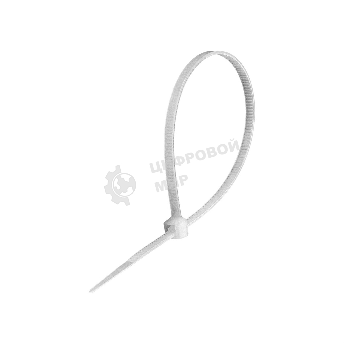 Стяжка (хомут) нейлоновая ExeGate CV66-250x4.8W (нейлон 6.6, 250x4.8мм, неоткрывающаяся, halogen free, -40°C - +85°C, белая, 100 шт)
