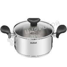 Кастрюля Tefal Primary E3084374 2.1л. d=18см (с крышкой) стальной (2100120956)