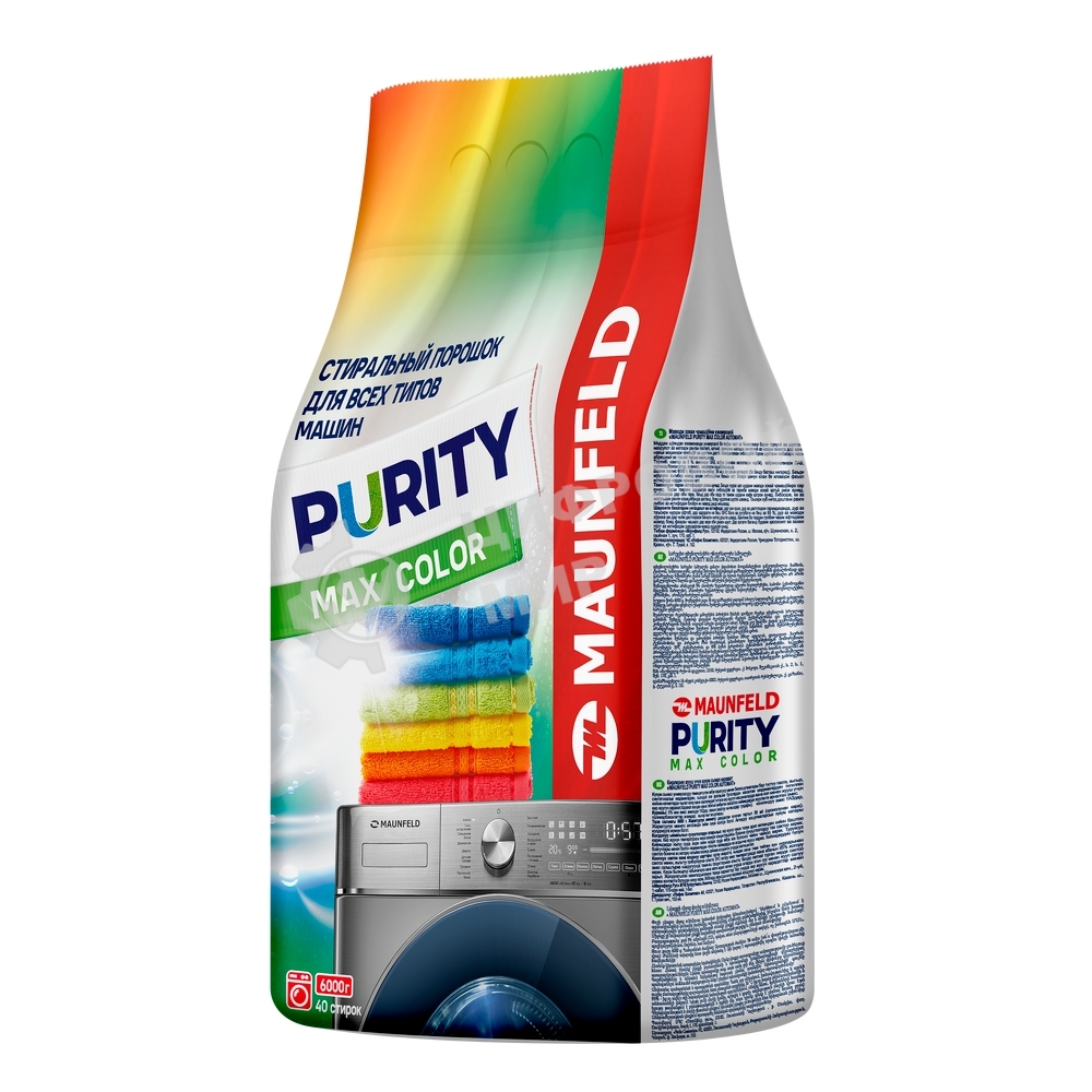 Стиральный порошок Maunfeld Purity Max Color Automat 6000 г MWP6000CA