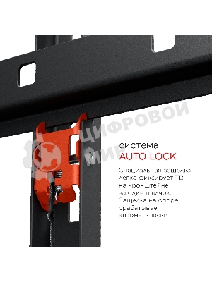Кронштейн для телевизора Holder LCD-F8601-B черный 55