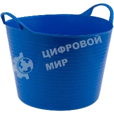 Ведро Сибртех гибкое сверхпрочное 40 л, синее