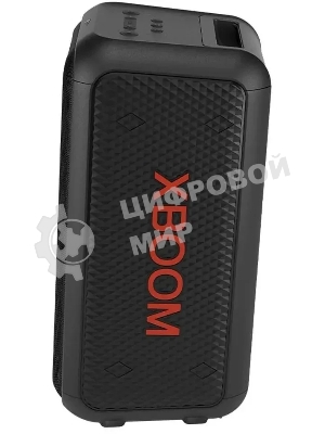 Минисистема LG XBOOM XL5T черный 200Вт USB BT