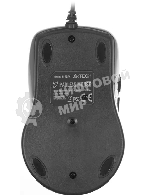 Мышь проводная A4Tech N-70FX черный, 1600 dpi, USB, кнопки - 7