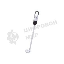 Пылесос вертикальный TENDENZA TZ-VС-305 белый, питание от аккумулятора, 80 Вт, уборка сухая, пылесборник 0,5 л