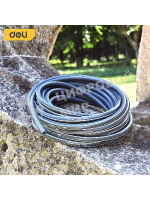 Шланг поливочный армированный Deli DL8072-15 15 метров, 1/2
