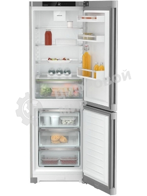 Холодильник Liebherr CNSFD 5203-22 001 серебристый двухкамерный 225/94 л морозилка снизу