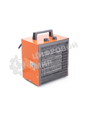 Тепловентилятор электрический Patriot PT Q 5S, оранжевый/черный, 3000 Вт, 25 м2, термостат