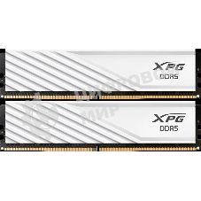 Оперативная память XPG Lancer Blade, DDR5, 32GB (2x16GB), 6000MHz, CL34, DIMM, с радиаторами, белый