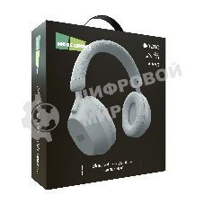Беспроводные/проводные наушники MORE CHOICE HW55 серый, накладные, Bluetooth + проводной, до 12 ч