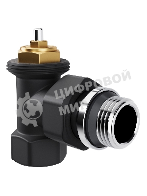 Набор термостатический угловой Royal Thermo Design 1/2