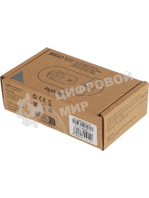 Веб-камера Logitech Brio 105 1920x1080, 30 кадр/с, USB Type-A, микрофон (шумоподавление), шторка приватности, автоосвещение, универсальное крепление