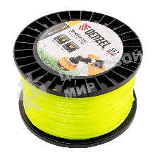 Леска для триммера Denzel звезда, 1,6мм х 552м, на DIN катушке FLEX CORD