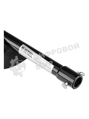 Шнек для грунта Denzel ER-150, диаметр 150 мм, длина 800 мм, соединение 20 мм, съемный нож