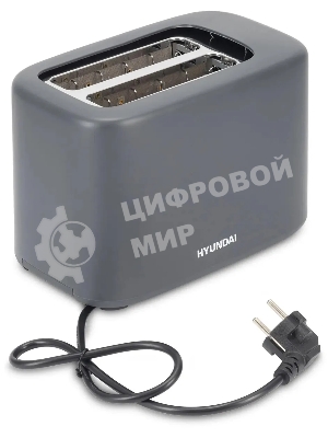 Тостер Hyundai HYT-4308 750Вт серый