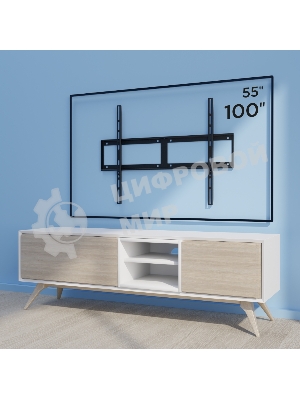 Кронштейн для телевизора Holder LCD-F8601-B черный 55