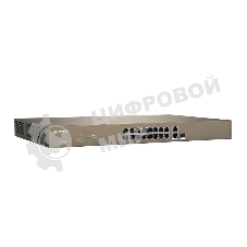 Коммутатор управляемый PoE Tenda F1218P-16-250W, 18 портов, 16х100 Мбит/с, 2x1 Гбит/с, SFP 1x1 Гбит/с