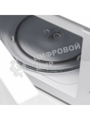 Микроволновая печь General Electronics GE-MS120W белый, 20 л, 700 Вт, переключатели - поворотный механизм