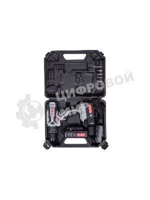 Дрель-шуруповерт Ресанта ДА-18-2ЛК-У, 18 В, 2 Ач, 50 Нм, щеточный