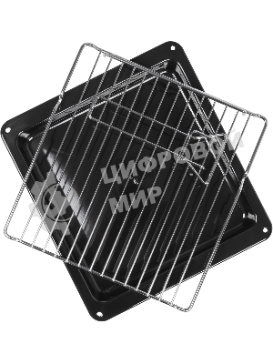 Шкаф духовой электрический Maunfeld EOEC516BG, встраиваемый, 51л, дверца с 2 стеклами, бежевый