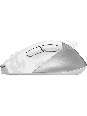 Мышь беспроводная A4Tech Fstyler FB45CS Air белый/серебристый, 2000 dpi, радиоканал, Bluetooth, USB, кнопки - 7