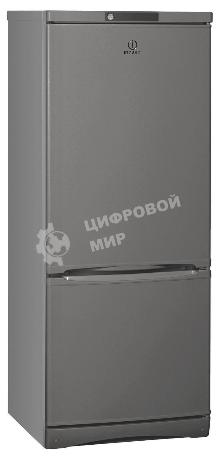 Холодильник Indesit ES 15 GA серебристый двухкамерный 189/54 л морозилка снизу