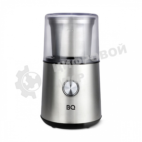 Кофемолка BQ CG1003, 200 Вт, 85 г максимальная загрузка, стальной/черный