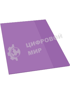 Обложка Silwerhof 2026956 Цветные для тетради (набор 10шт) ПВХ 130мкм матовая прозр. 210x350мм