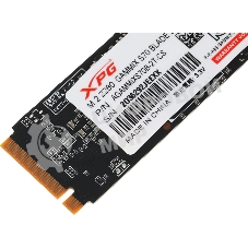 Накопитель SSD ADATA XPG GAMMIX BLADE S70, 2Tb, PCIe 4.0 x4, M.2 2280, NVMe, R/W 7400/6400