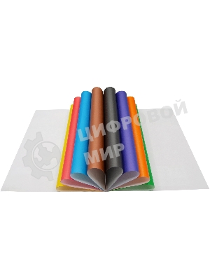 Бумага цветная Silwerhof одност. 8л. 8цв. A4 Монстрики 50г/м2 2диз. обл.бум.офсет скрепка