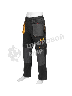 Брюки профессиональные рабочие Denzel 65% полиэстер 35% хлопок, XXXL