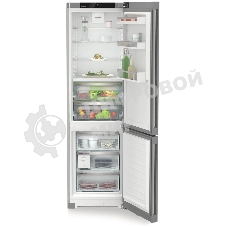 Холодильник Liebherr CBNsfc 57vi-22 001 серебристый двухкамерный 255/94л морозилка снизу