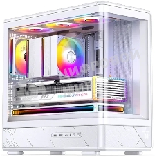 Корпус Jonsbo D200, Mini-Tower, белый