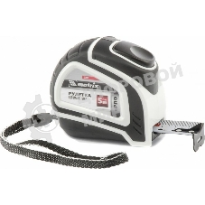 Рулетка Matrix Autostop, 5 м х 25 мм, двухкомпонентный корпус, автоматическая фиксация, PRO